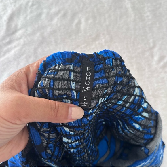 NWOT Boho Me Leaf Printed Hi-Lo Flounce Hem Dress Size Small - Picture 8 of 9